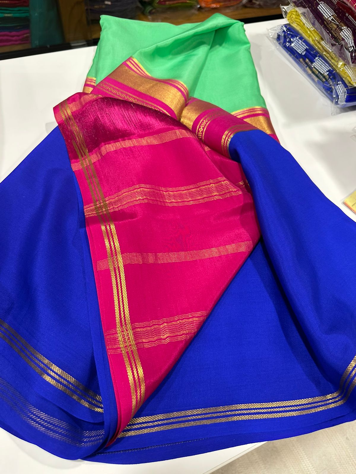 Pure Mysore Silk Saree