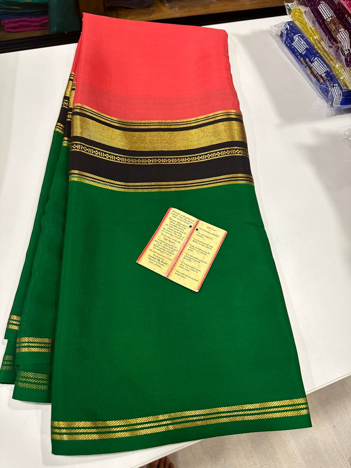 Pure Mysore Silk Saree