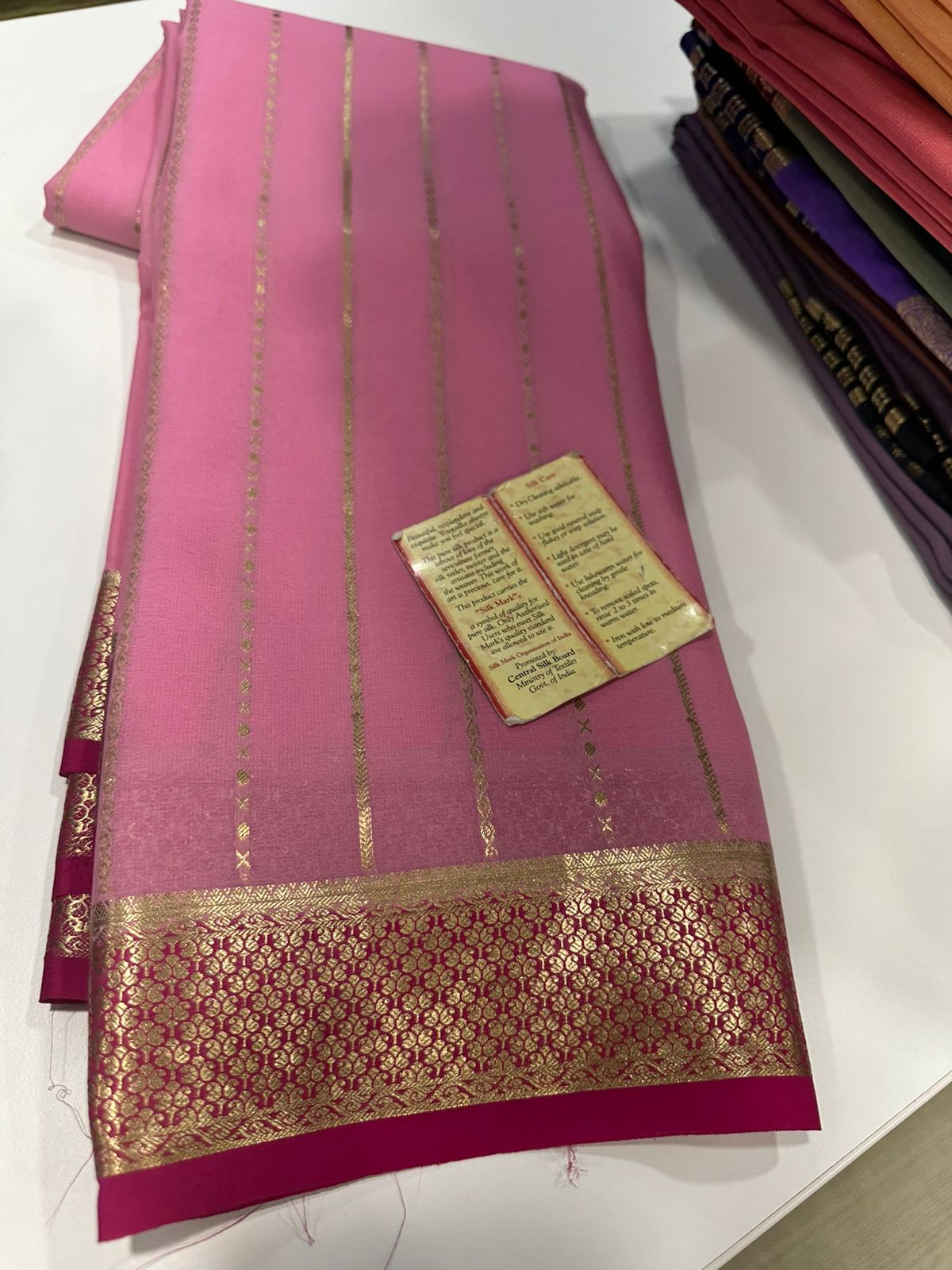 Buy Wholesale Mysore silk saree Starts Rs.100 Online - Mysore silk saree  Wholesale Surat