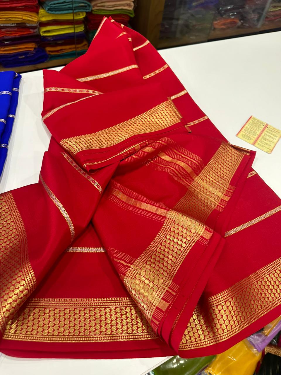 Pure Mysore Silk Saree