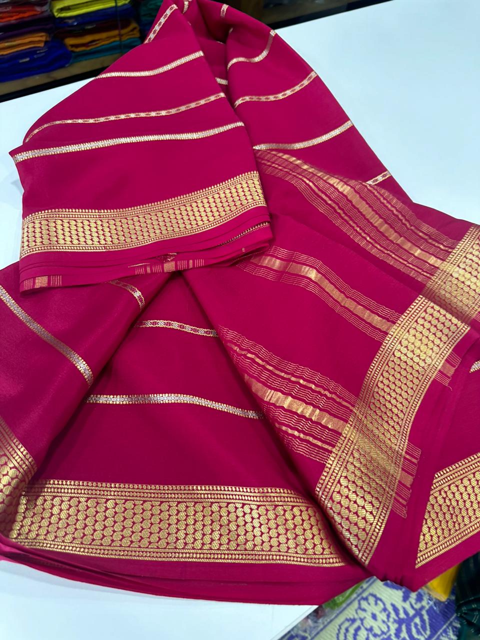 Pure Mysore Silk Saree