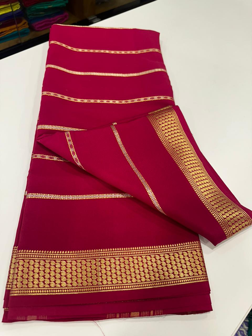 Pure Mysore Silk Saree