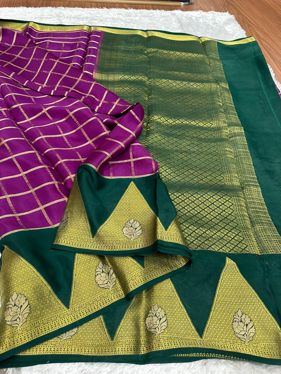 Pure Mysore Silk Saree