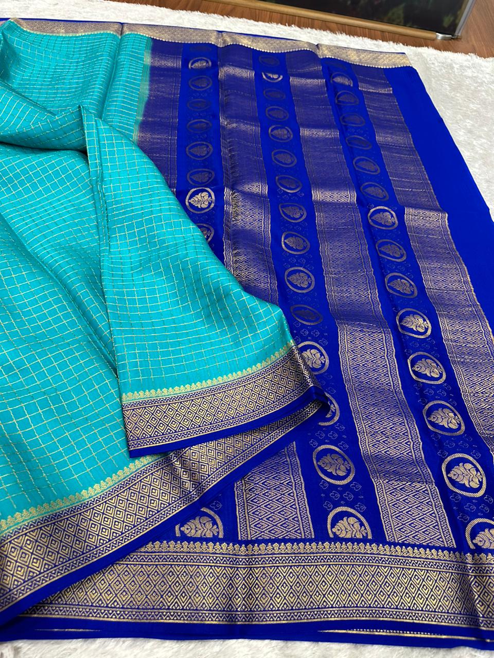 Pure Mysore Silk Saree