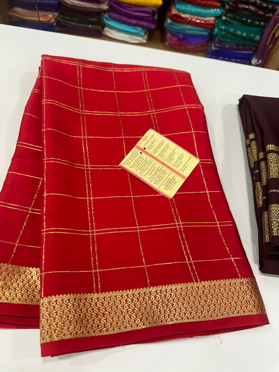 Pure Mysore Silk Saree