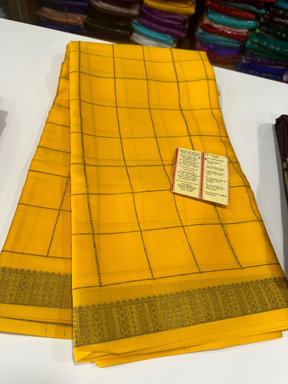 Pure Mysore Silk Saree