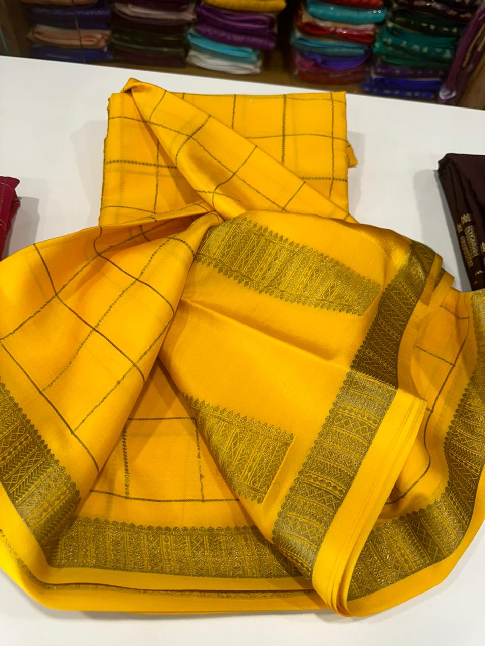 Pure Mysore Silk Saree