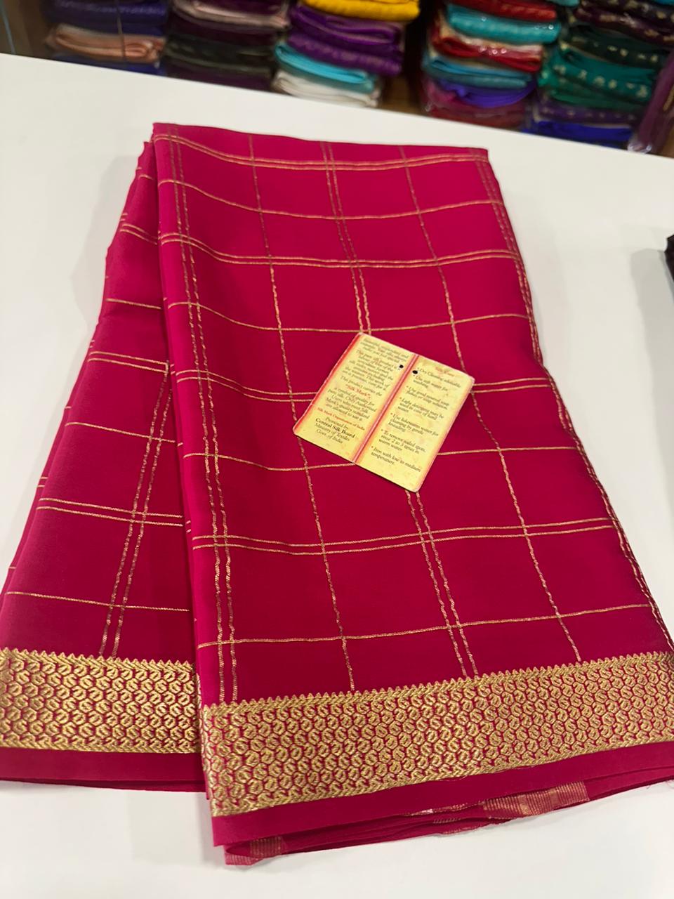 Pure Mysore Silk Saree