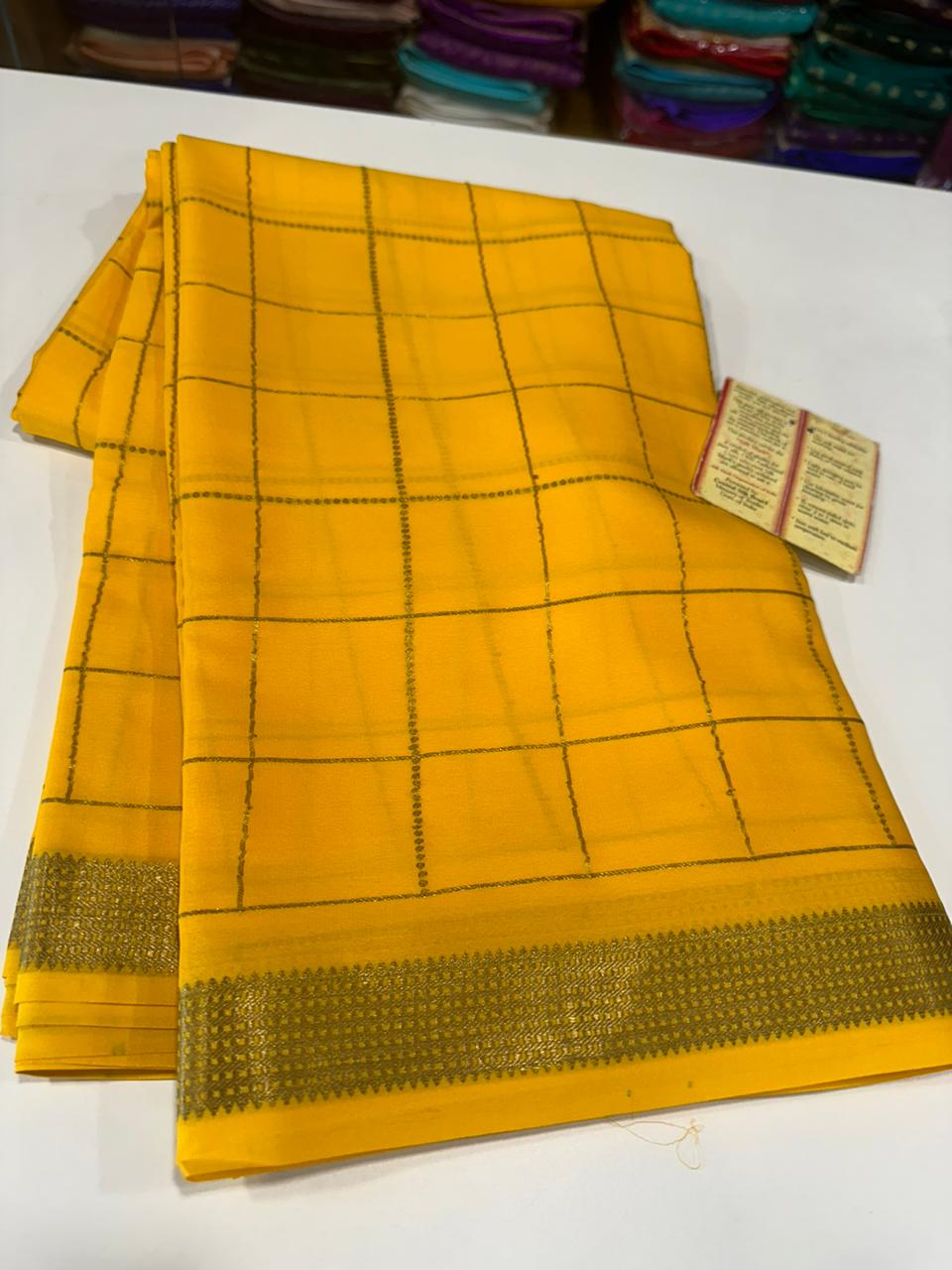 Pure Mysore Silk Saree