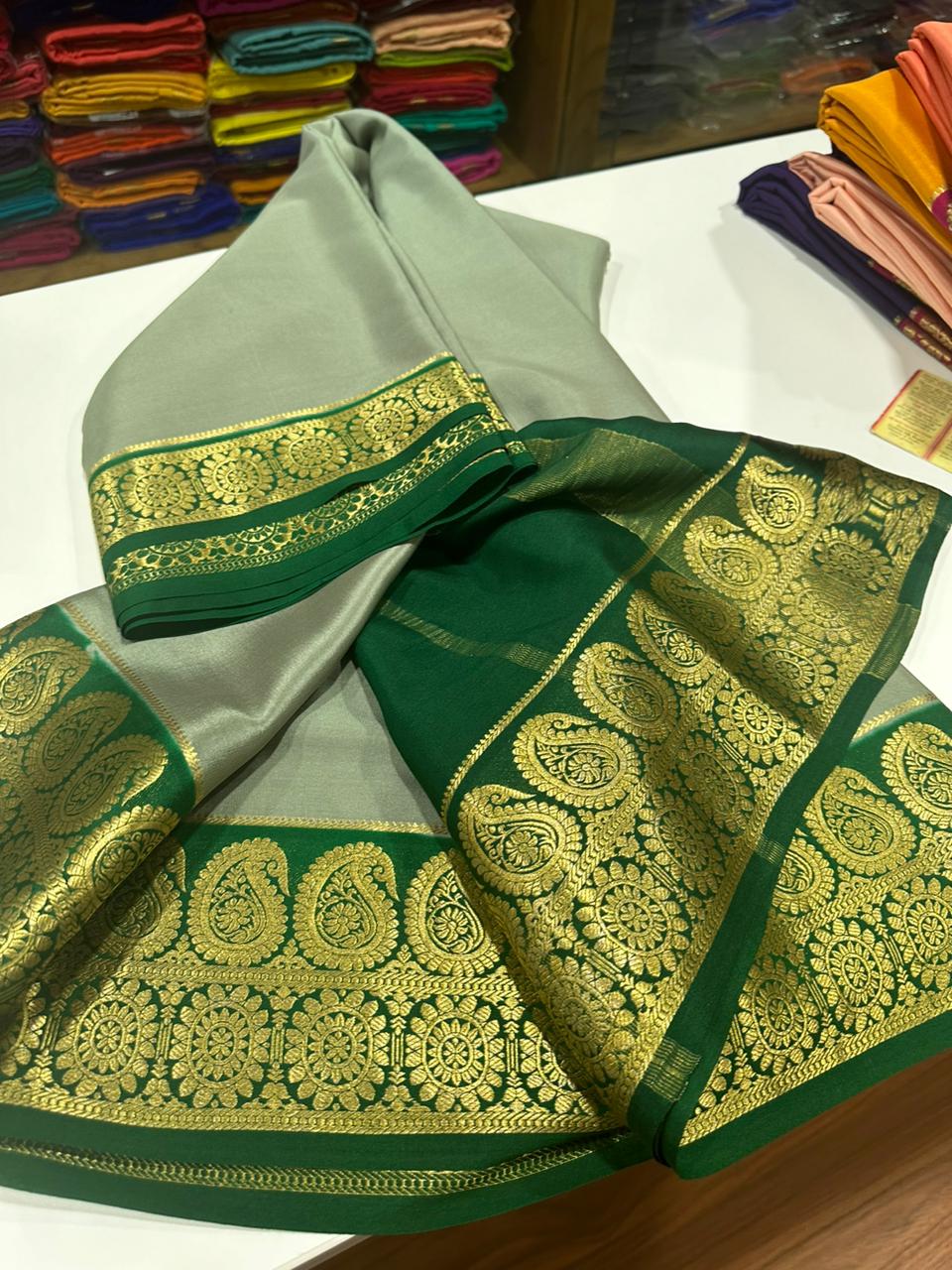 Pure Mysore Silk Saree