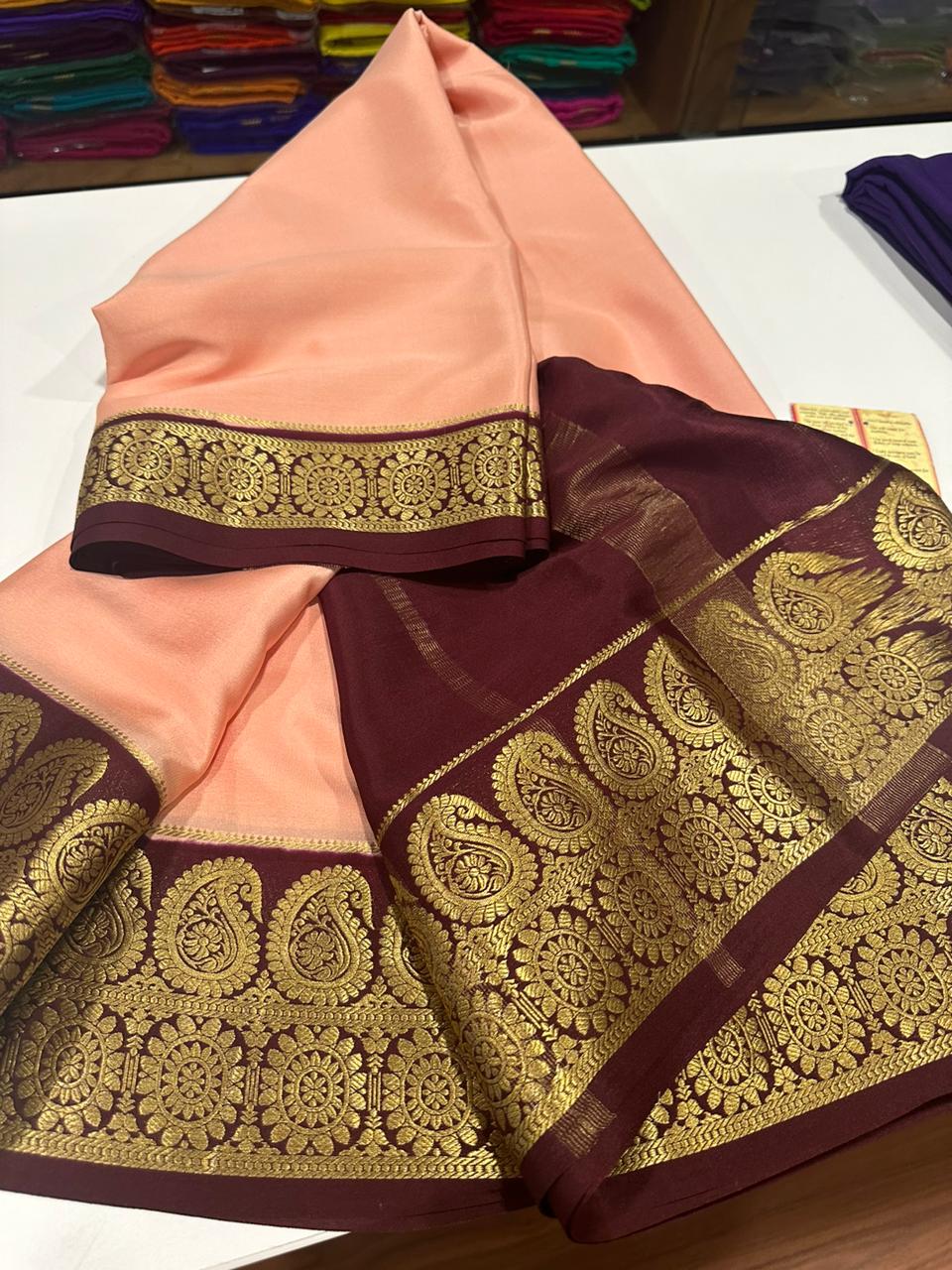 Pure Mysore Silk Saree