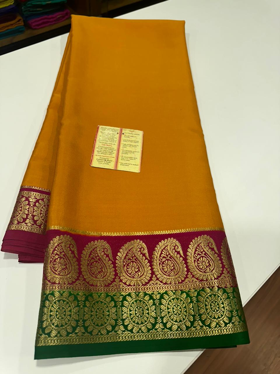 Pure Mysore Silk Saree