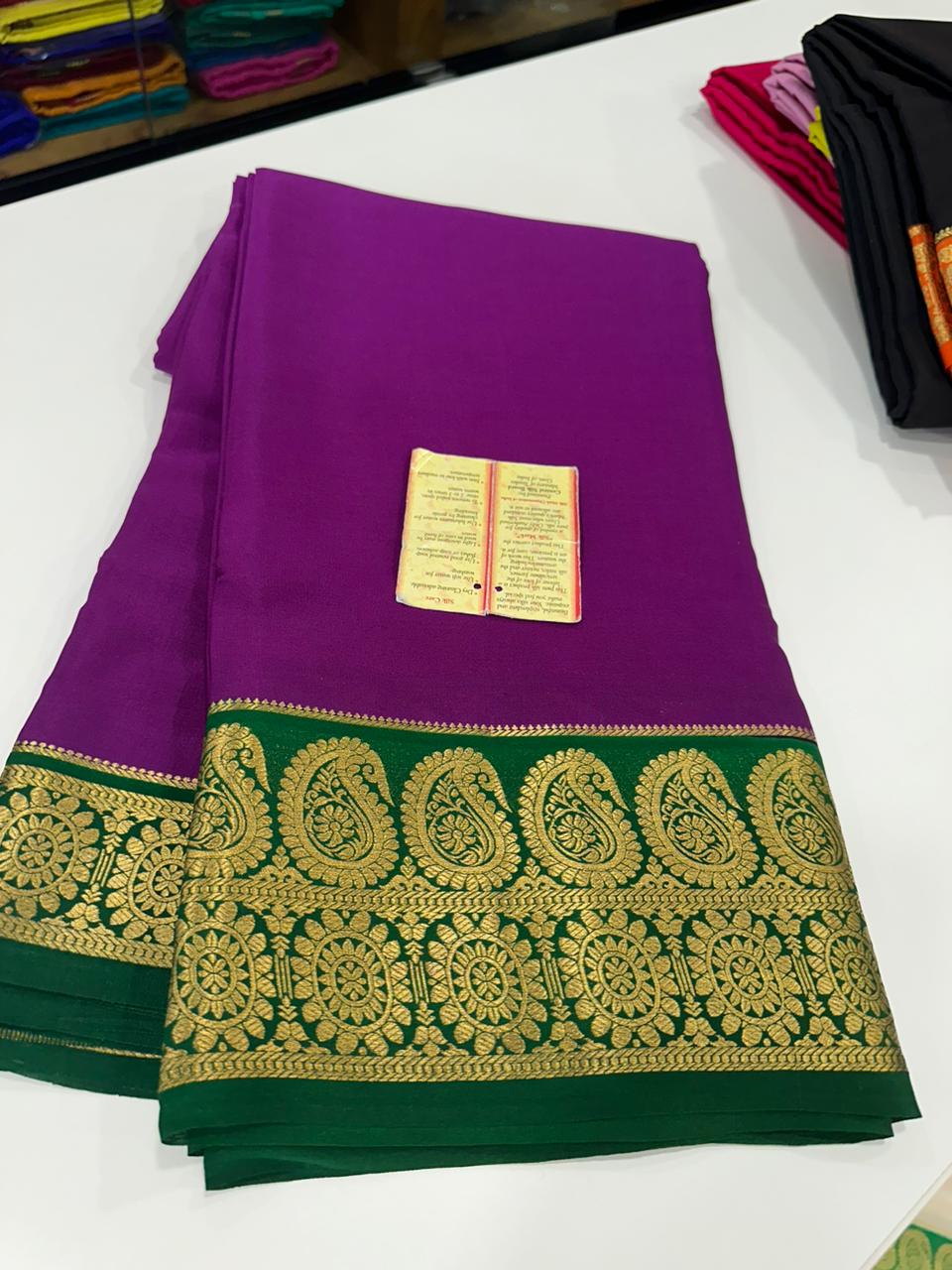 Pure Mysore Silk Saree