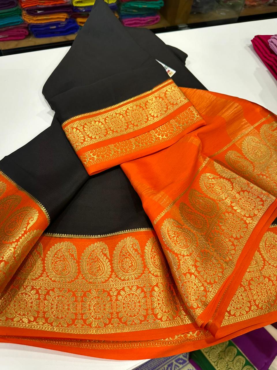 Pure Mysore Silk Saree