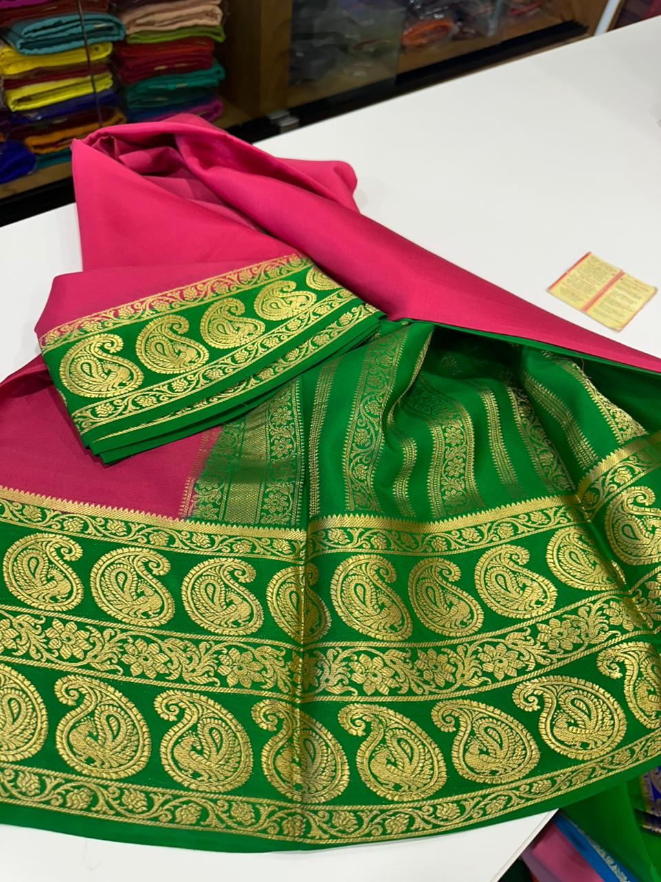 Pure Mysore Silk Saree