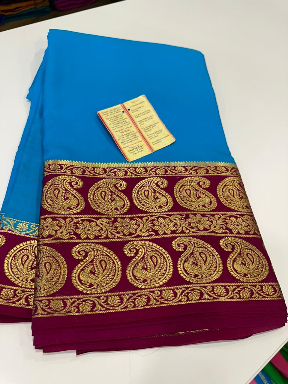 Pure Mysore Silk Saree