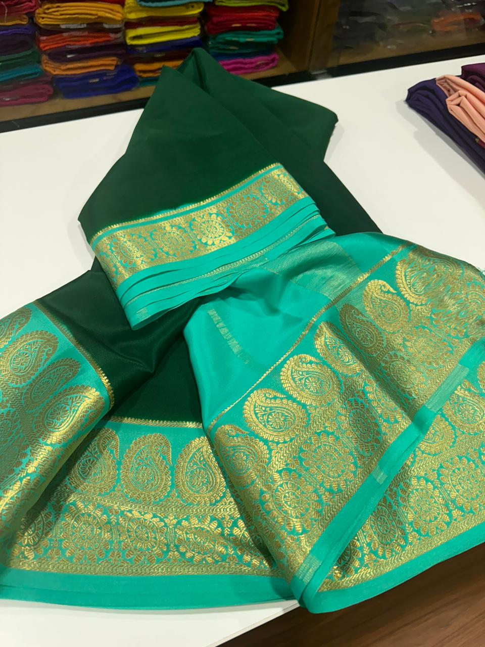 Pure Mysore Silk Saree