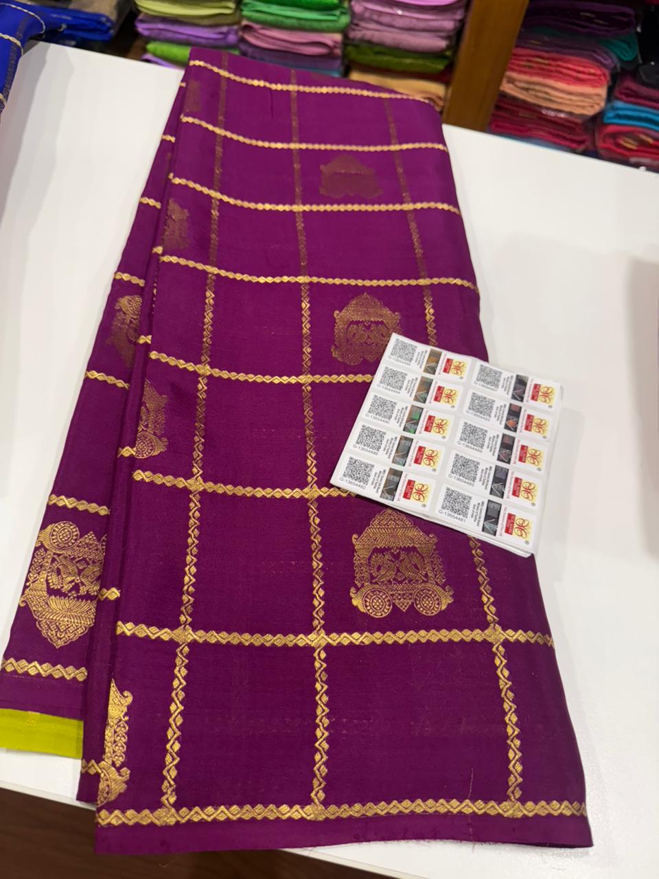 Pure Mysore Silk Saree