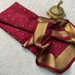 Pure Mysore Silk Authentic Butta Work Saree