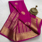 Pure Mysore Silk Authentic Butta Work Saree