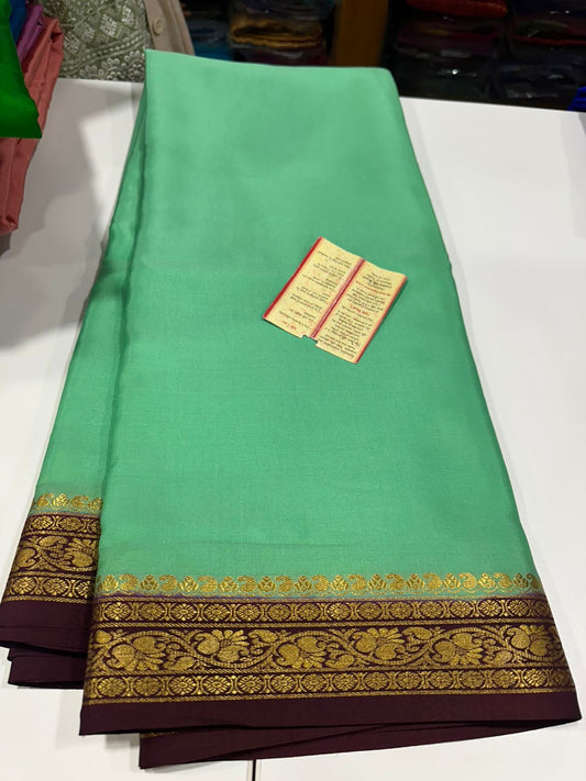 Pure Mysore Silk Saree