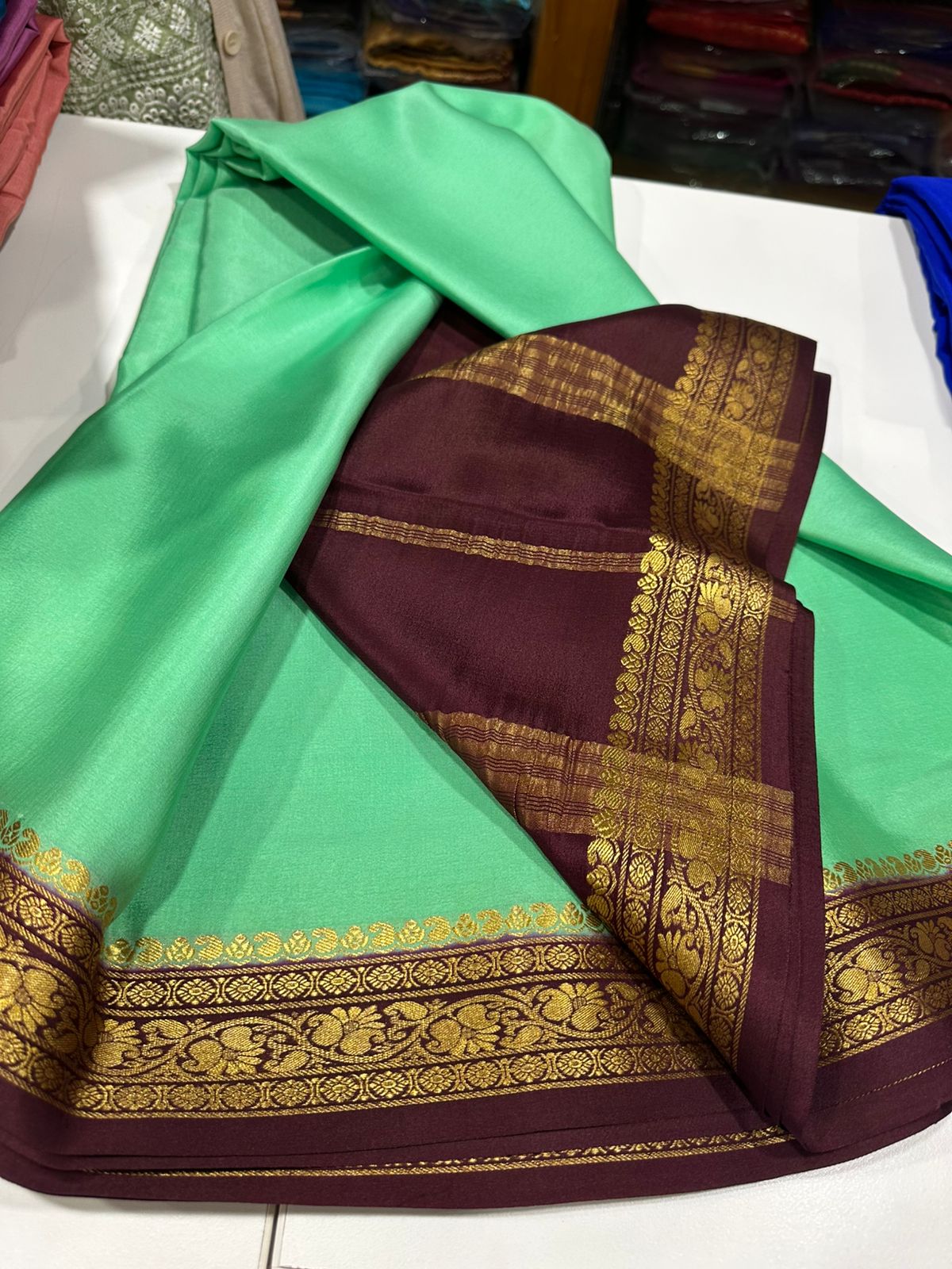 Pure Mysore Silk Saree