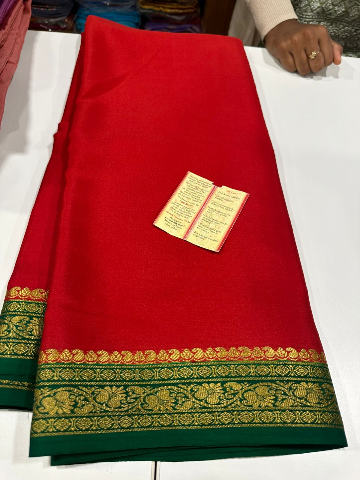 Pure Mysore Silk Saree