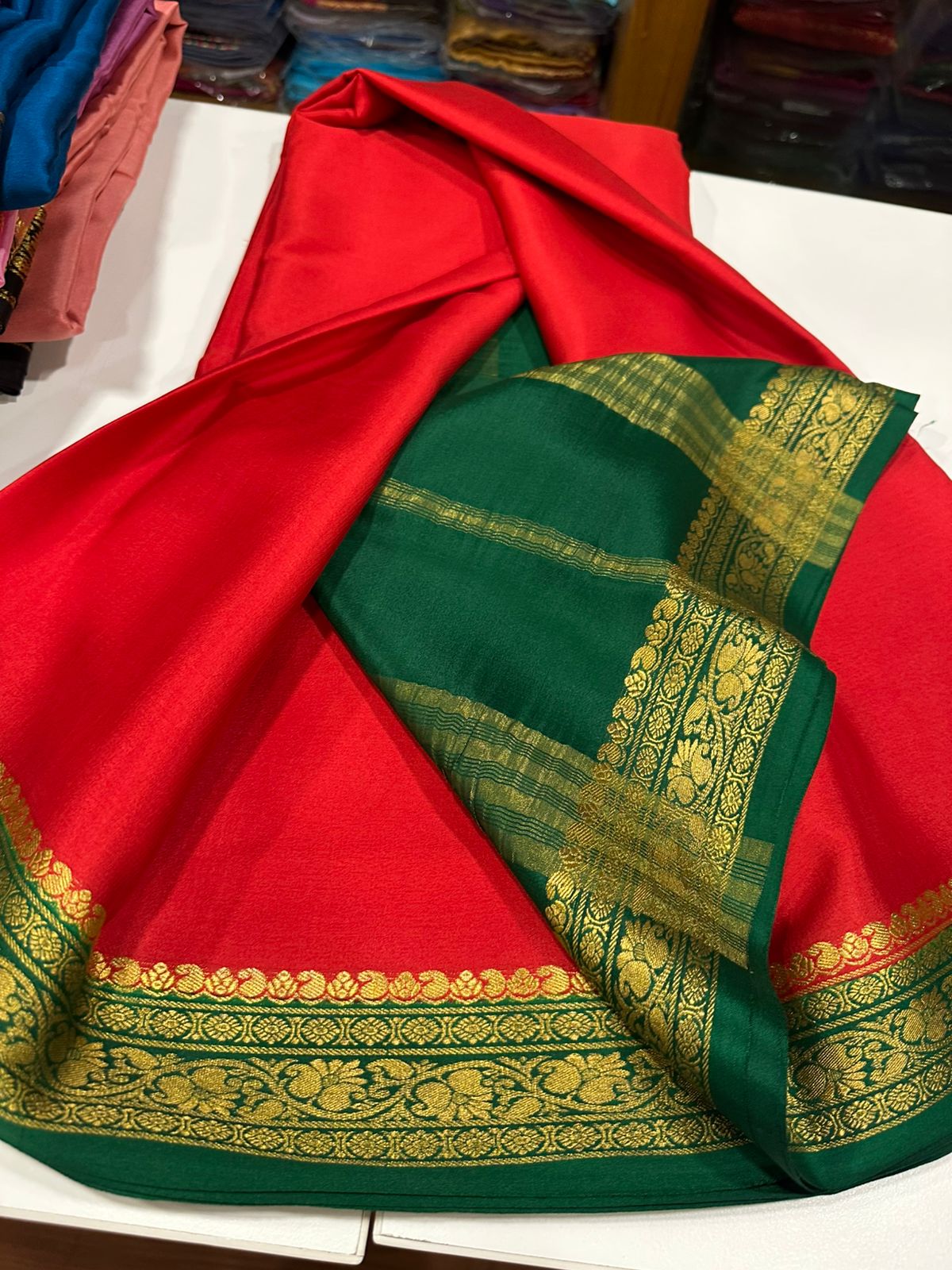 Pure Mysore Silk Saree