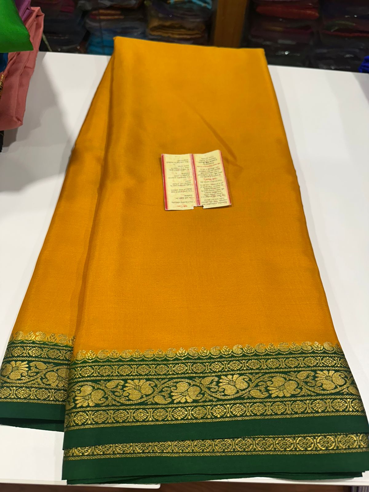 Pure Mysore Silk Saree