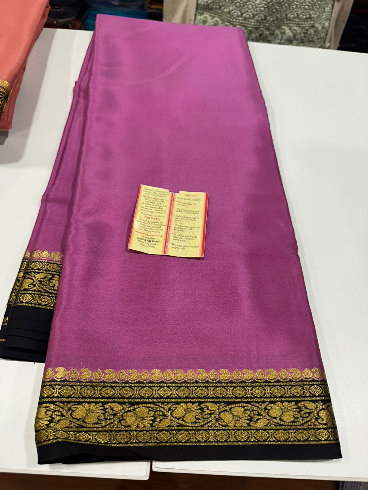 Pure Mysore Silk Saree