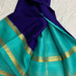 Graceful Pure Mysore Silk Saree with Small Mango Border