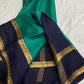 Graceful Pure Mysore Silk Saree with Small Mango Border