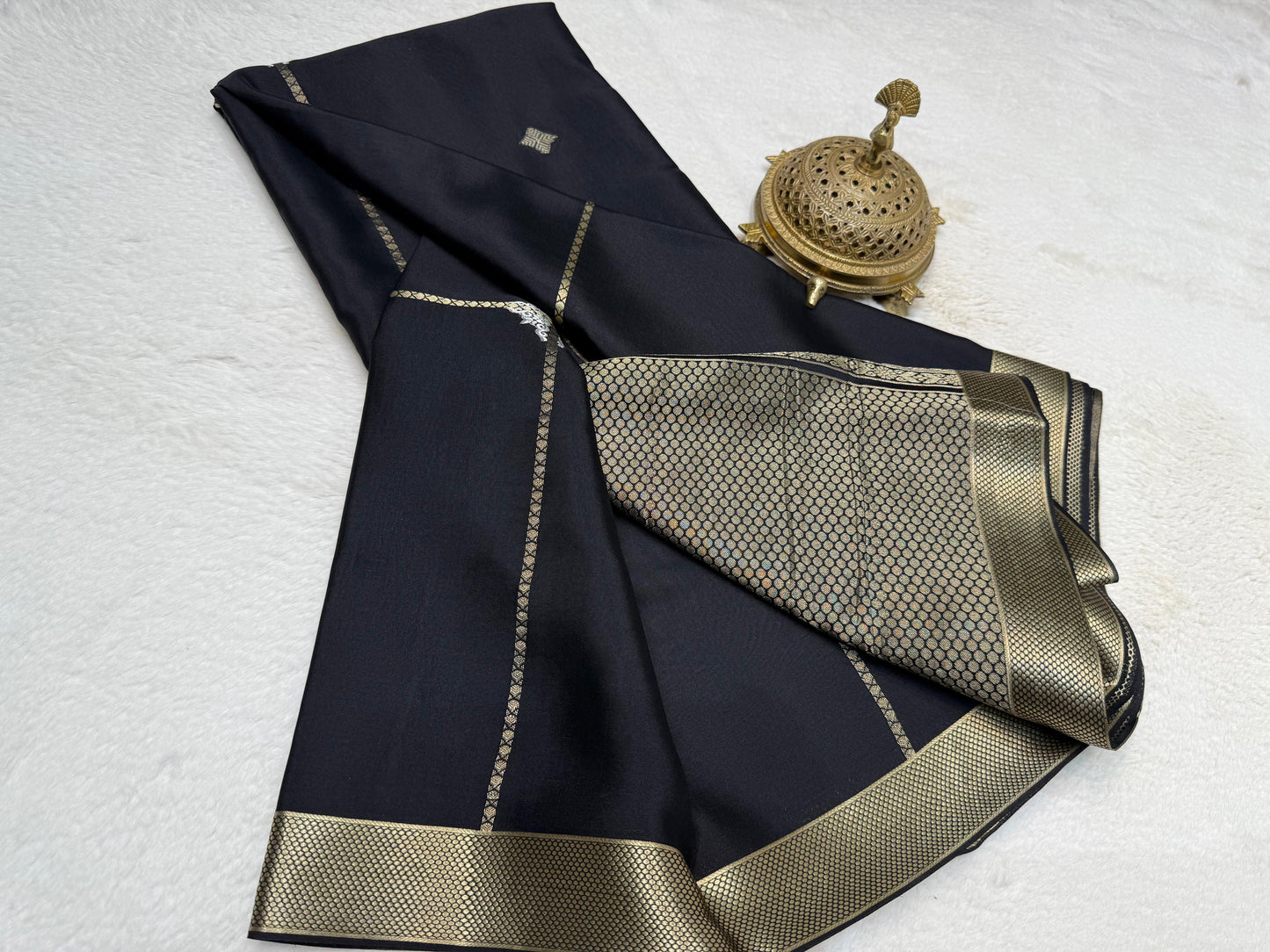 Pure Mysore Silk Traditional Saree