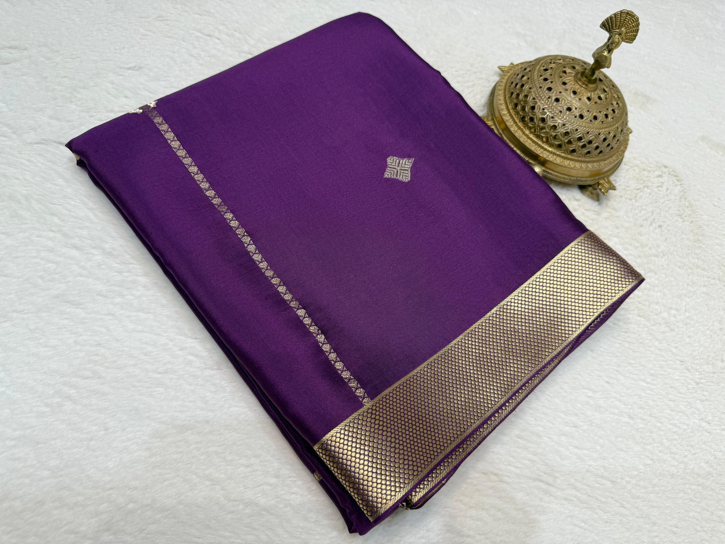 Pure Mysore Silk Traditional Saree