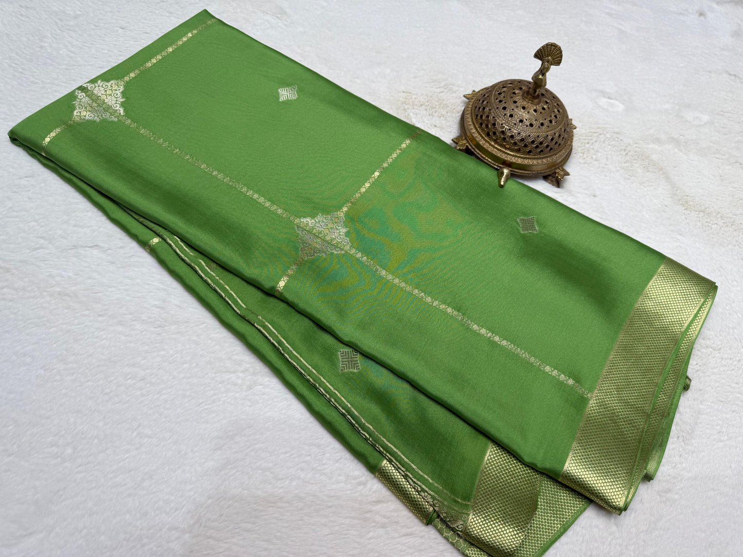 Pure Mysore Silk Traditional Saree