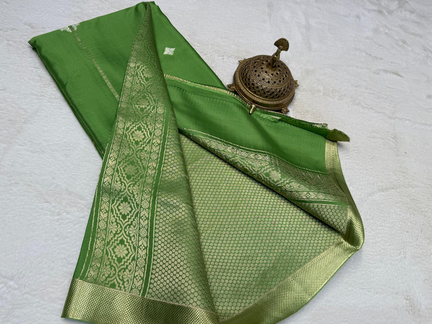 Pure Mysore Silk Traditional Saree