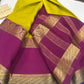 3 Color Combination Authentic Pure Mysore Silk Saree