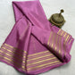 Pure Mysore Crepe Silk Traditional Wedding Saree