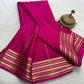 Pure Mysore Crepe Silk Traditional Wedding Saree