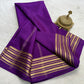 Pure Mysore Crepe Silk Traditional Wedding Saree