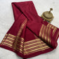 Pure Mysore Crepe Silk Traditional Wedding Saree
