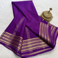 Pure Mysore Crepe Silk Traditional Wedding Saree