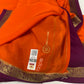 Pure Mysore Silk Real Gold and Silver Zari Work Saree