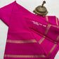 Pure Mysore Silk Real Gold and Silver Zari Work Saree