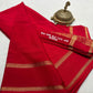 Pure Mysore Silk Real Gold and Silver Zari Work Saree