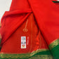 Pure Mysore Silk Real Gold and Silver Zari Work Saree