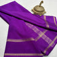 Pure Mysore Silk Real Gold and Silver Zari Work Saree