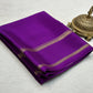 Pure Mysore Silk Real Gold and Silver Zari Work Saree