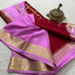 Pure Mysore Silk Checks and Sahara Pattern Saree