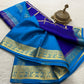 Pure Mysore Silk Checks and Sahara Pattern Saree